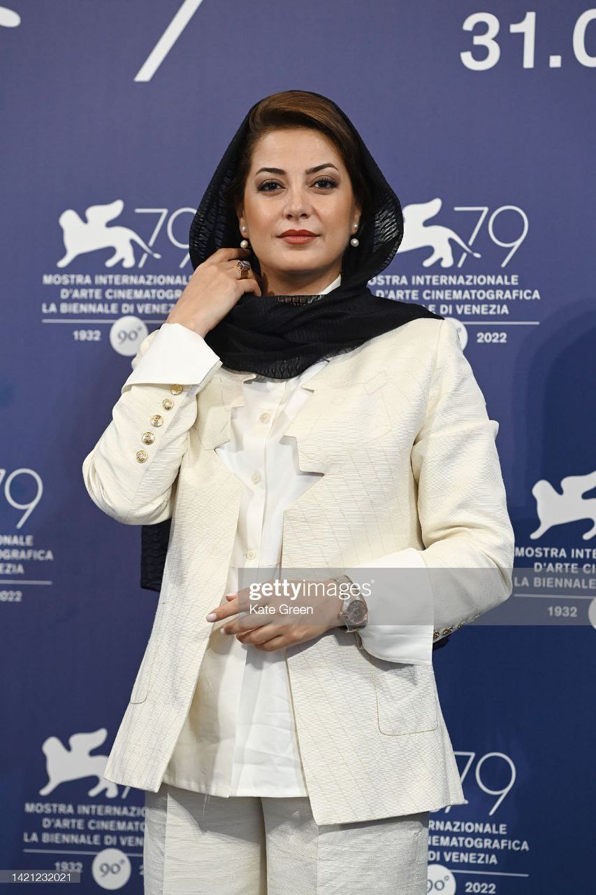 جذاب‌ترین زن سینمای ایران در ونیز سفید پوشید